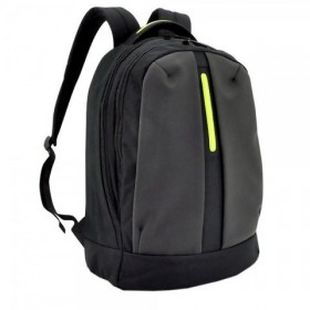 BAGMAN S02-157LAP-19 LAPTOP BACKPACK - BLACK GREEN